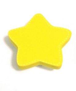 Sarı Yıldız Motifli Bebek Kulp Modeli