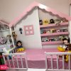 MY99 - Kitaplıklı Yatak Montessori Çatılı Yatak 3