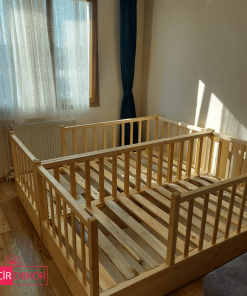 MY173 - Çekmeceli Çatısız Montessori Çocuk Yatağı