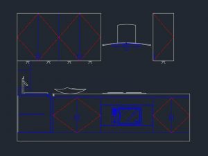MUTFAK ÇİZİMİ DWG