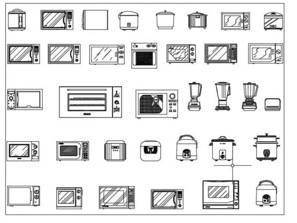 Kitchen Cad Blocks Kitchen Autocad FREE | İncir Dekor