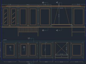 mutfak plan dwg