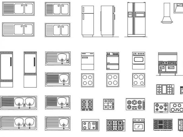 Kitchen Cad Blocks Kitchen Autocad FREE